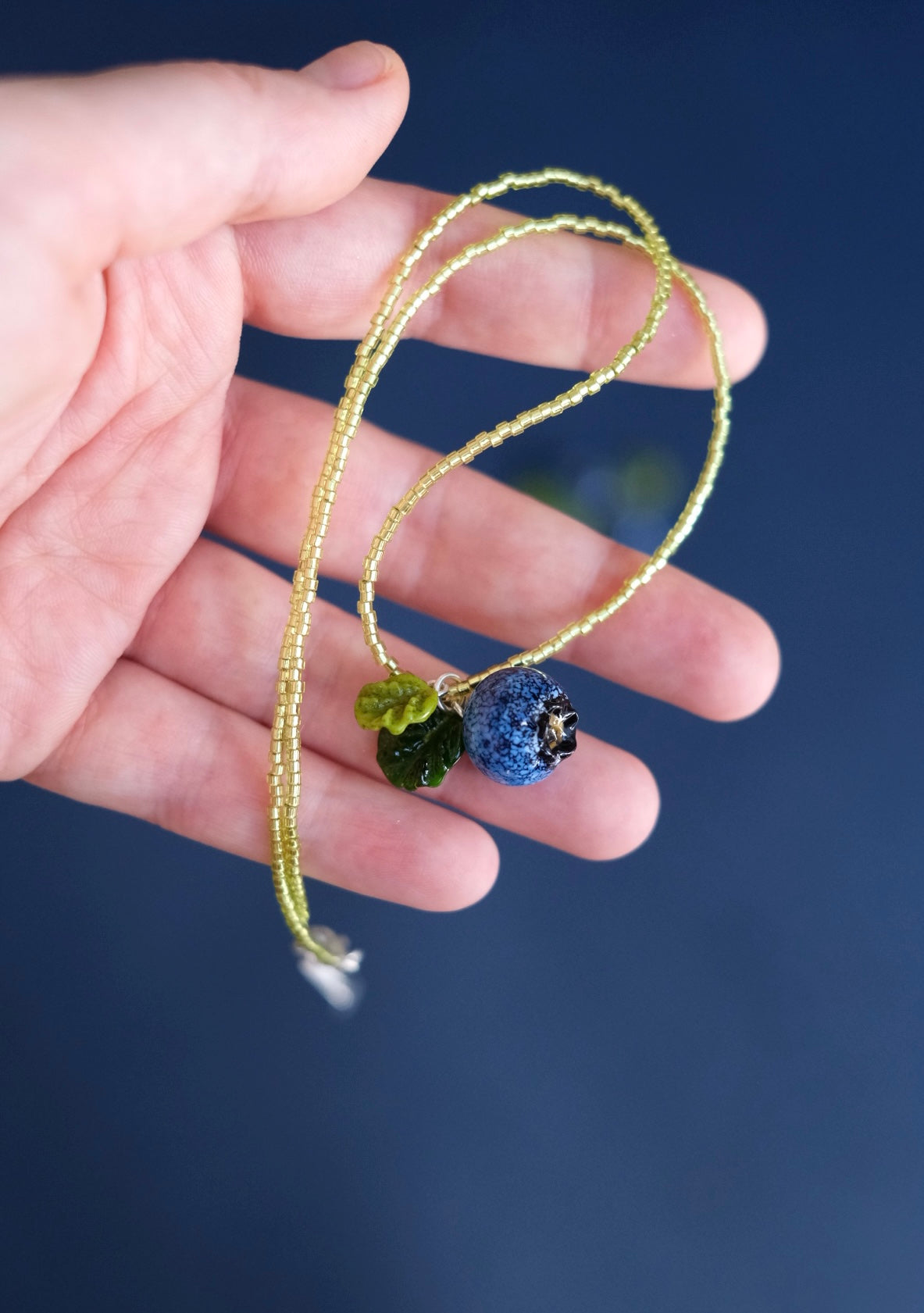 Blueberry Necklace