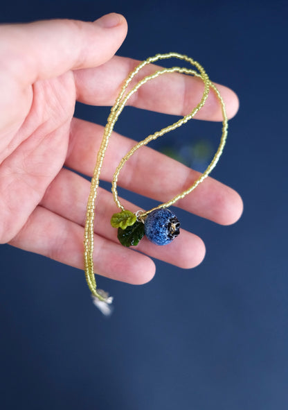 Blueberry Necklace