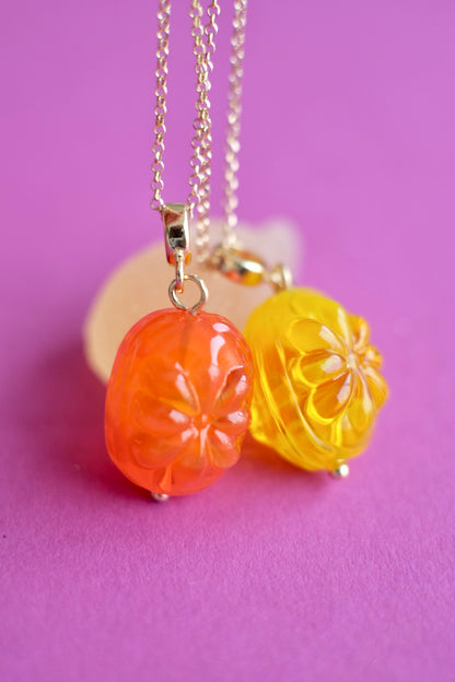 Glass Candy pendant (with or w/o chain)
