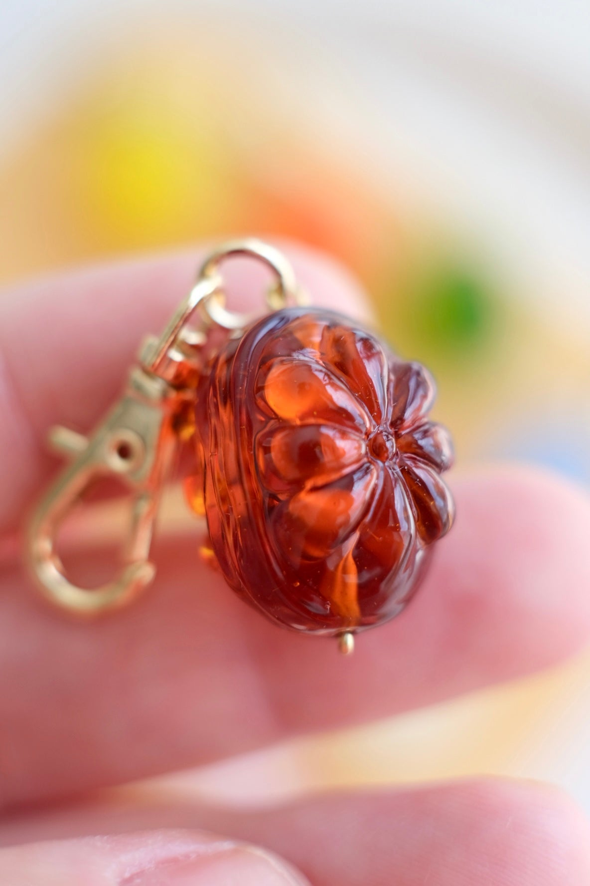 Glass Candy Keychain/Bag Charm
