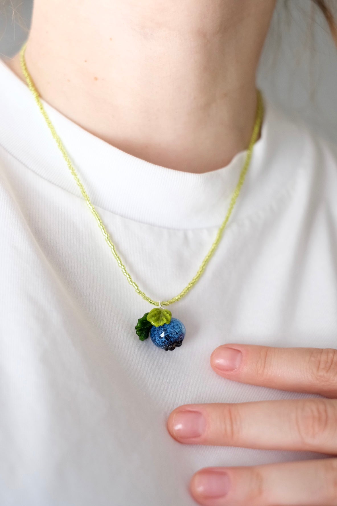 Blueberry Necklace