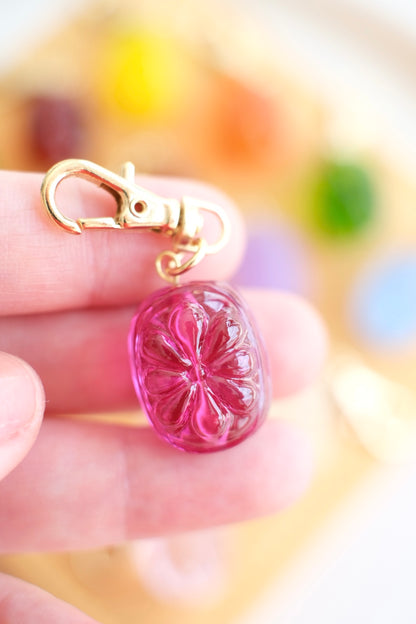Glass Candy Keychain/Bag Charm