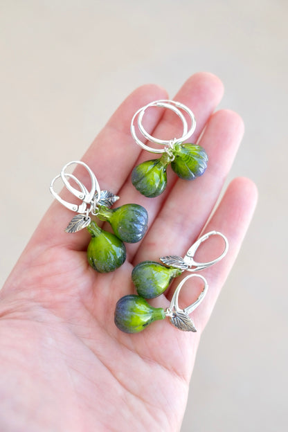 Sample Sale Green Fig earrings