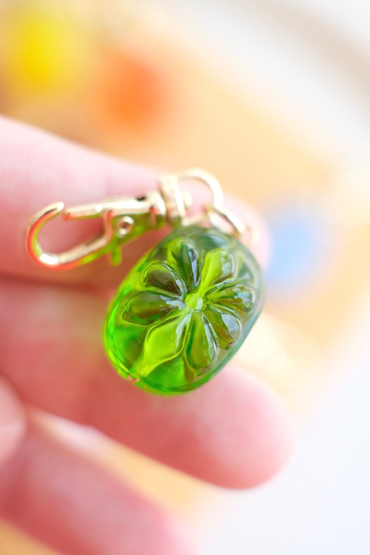 Glass Candy Keychain/Bag Charm