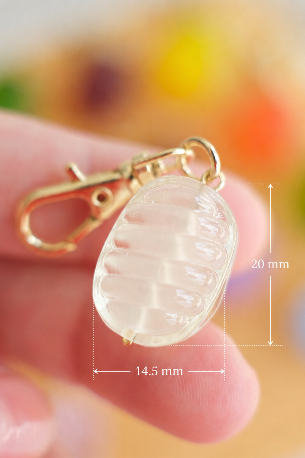 Glass Candy Keychain/Bag Charm