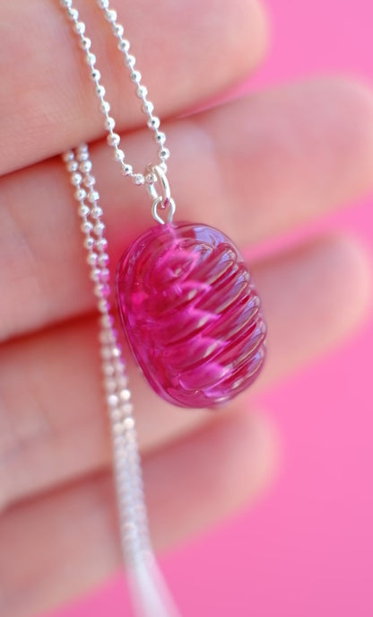 Glass Candy pendant (with or w/o chain)