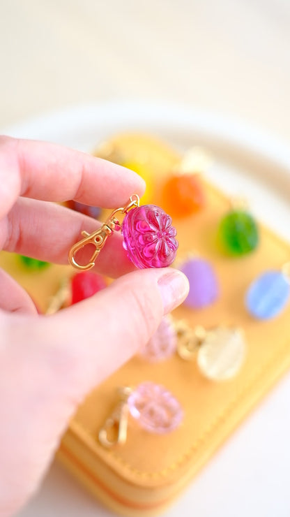 Glass Candy Keychain/Bag Charm